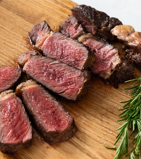 Stegt Oksesteak med Hvidløg og Rosmarin