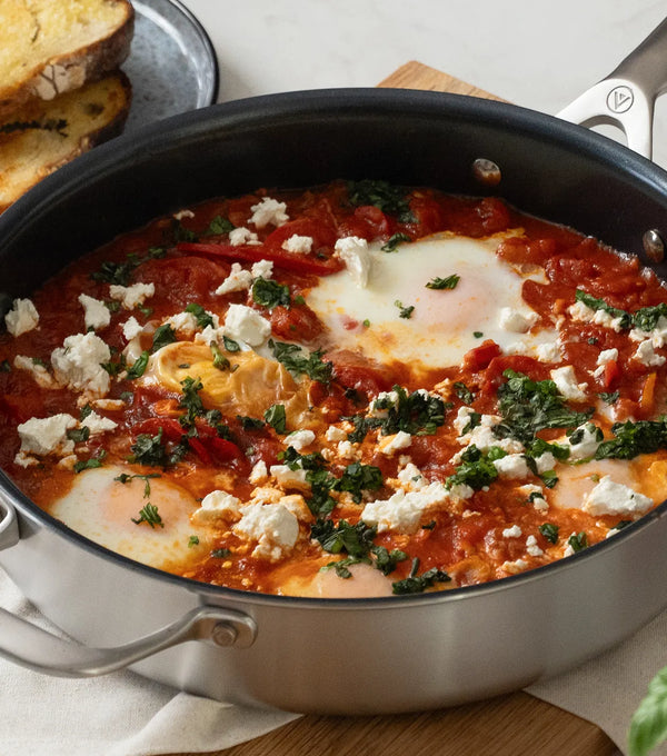 Shakshuka med Tomater og Urter