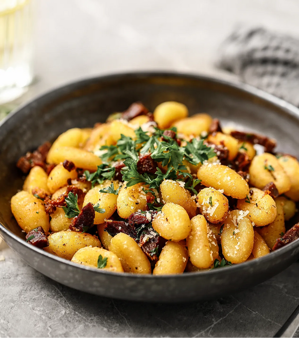 Pandestegte gnocchi
