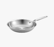 3-ply rustfrit stål pande- og grydesæt