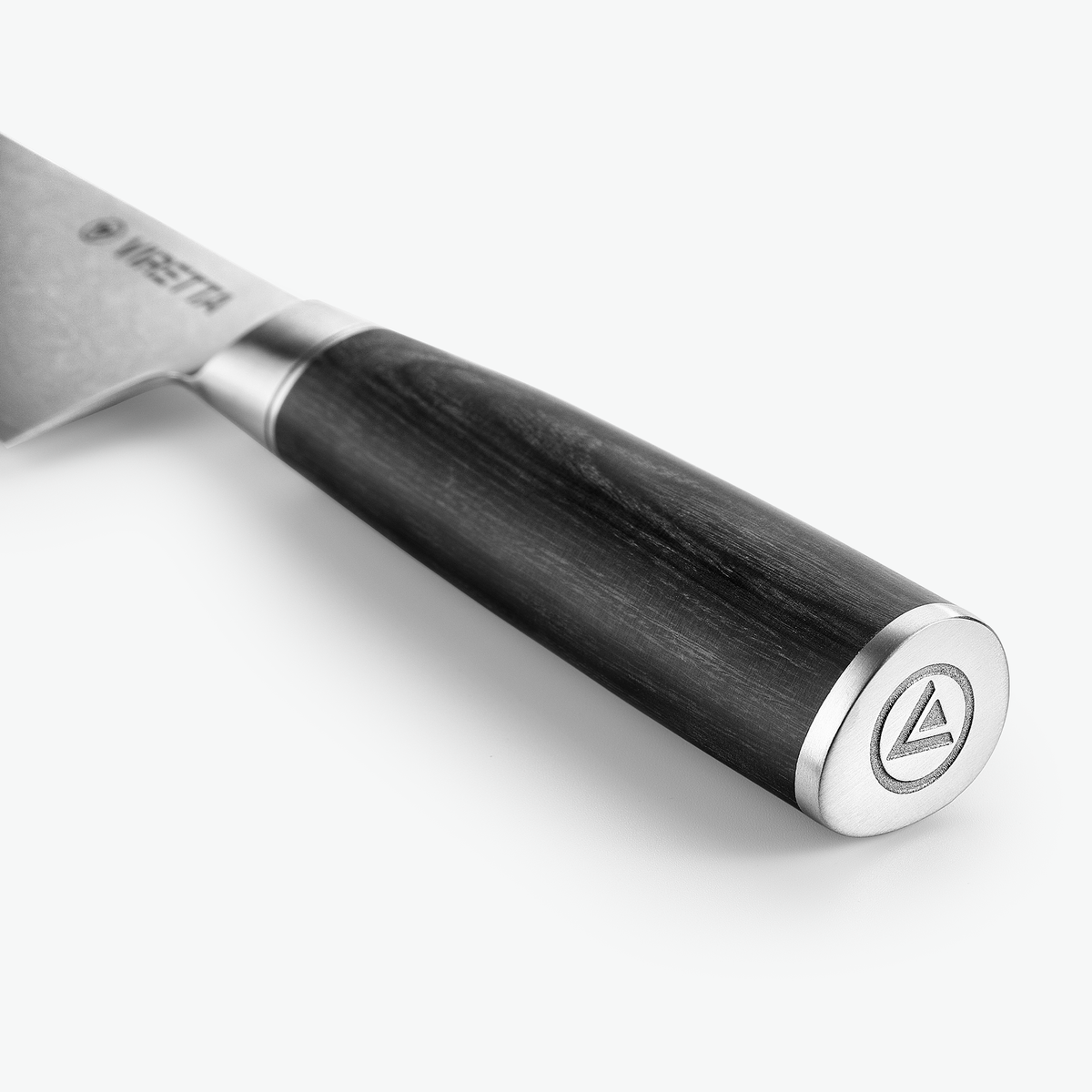 Endekappe i metal med logo på Shōjin Suna kokkekniv