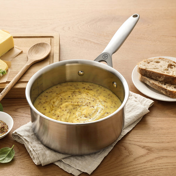 Kasserolle – 3-Ply Rustfrit stål
