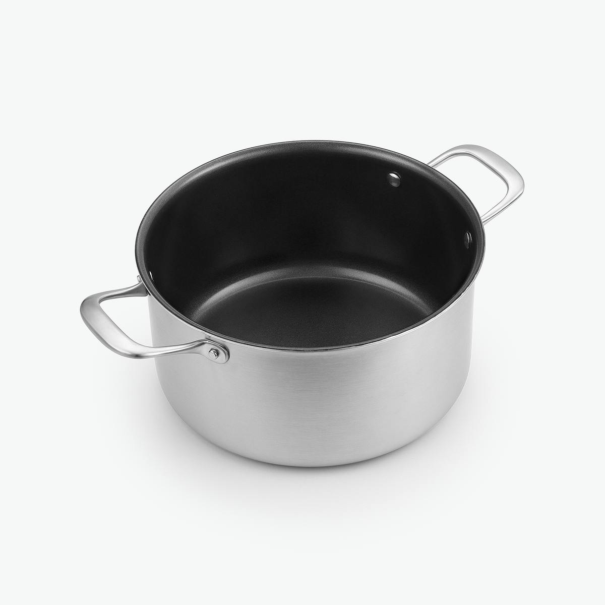 Gryde i 3-Ply keramisk, 5,6 l, set skråt forfra