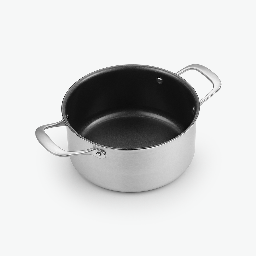 Gryde i 3-Ply keramisk, 3 l, set skråt forfra