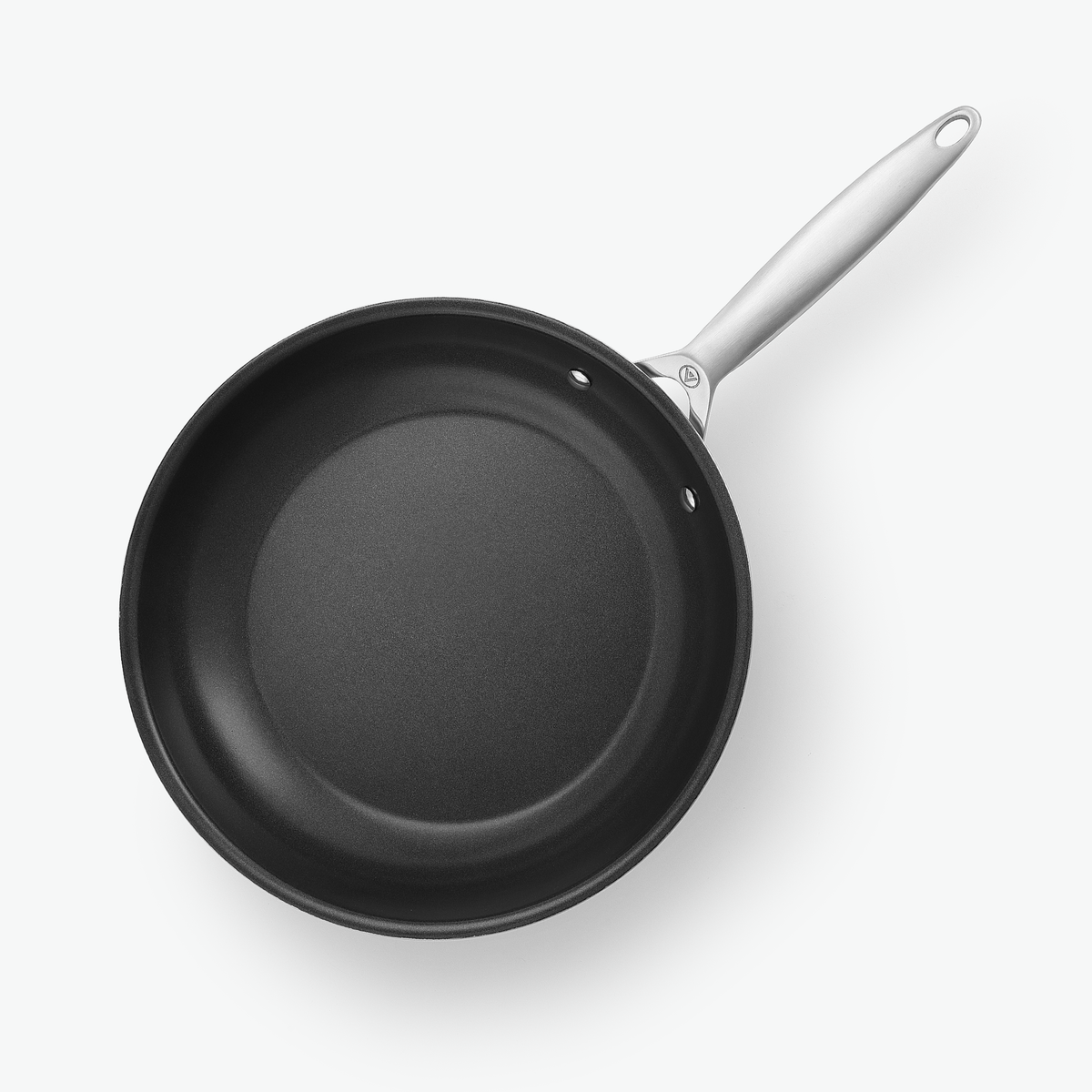Stegepande i 3-Ply keramisk, Ø28 cm, set ovenfra med den glatte belægning