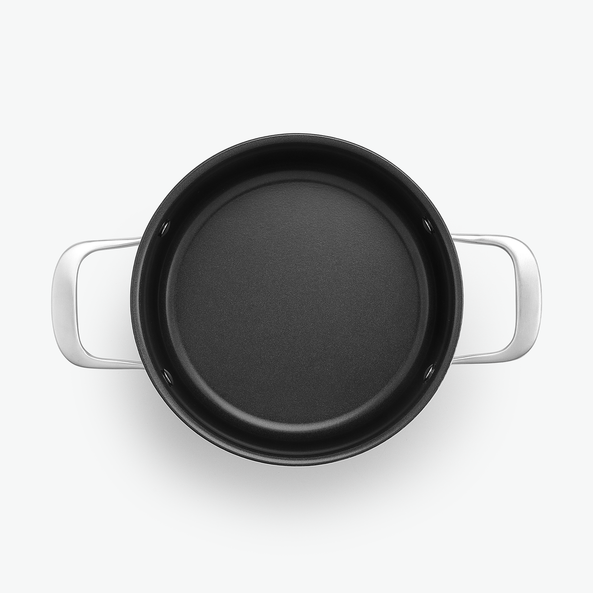 Gryde i 3-Ply keramisk, 3 l, set ovenfra med den glatte belægning
