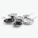 #Sæt_Chef Sæt - 7 dele, #Låg_Rustfrit stål