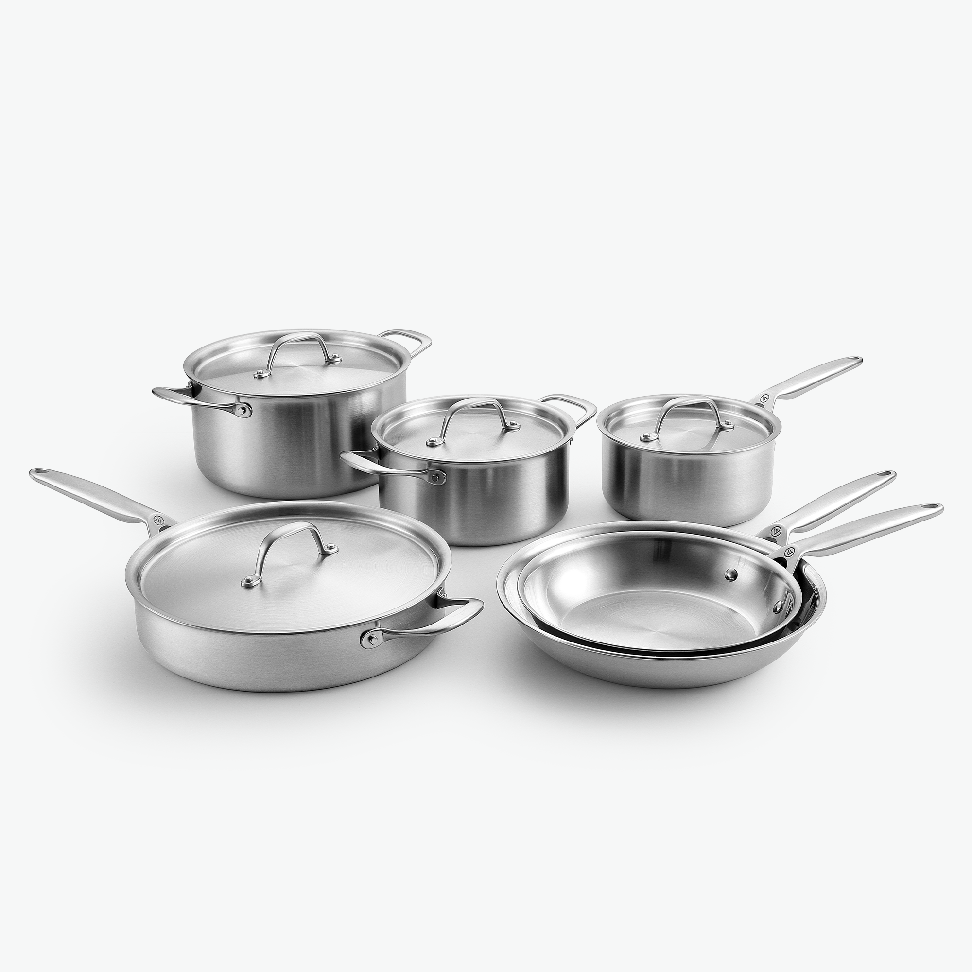 #Sæt_Signature Sæt - 6 dele, #Låg_Rustfrit stål