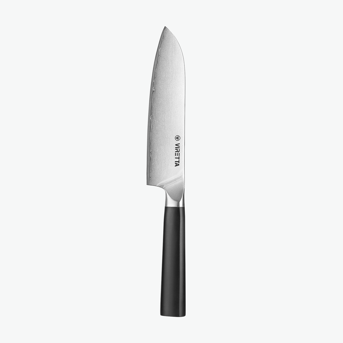Shōjin Aira santokukniv set fra bagsiden med Viretta-logo