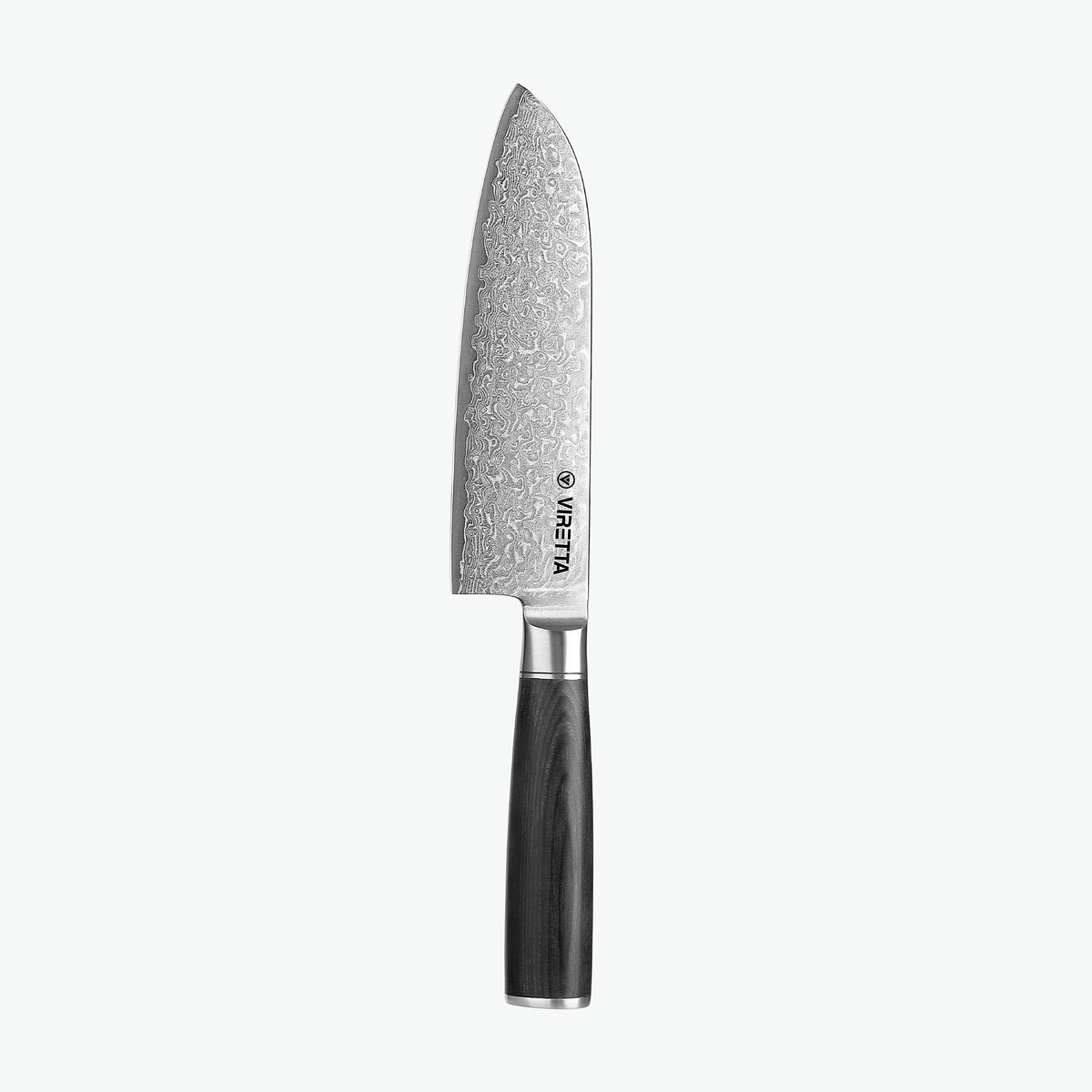 Shōjin Suna santokukniv set fra bagsiden med Viretta-logo