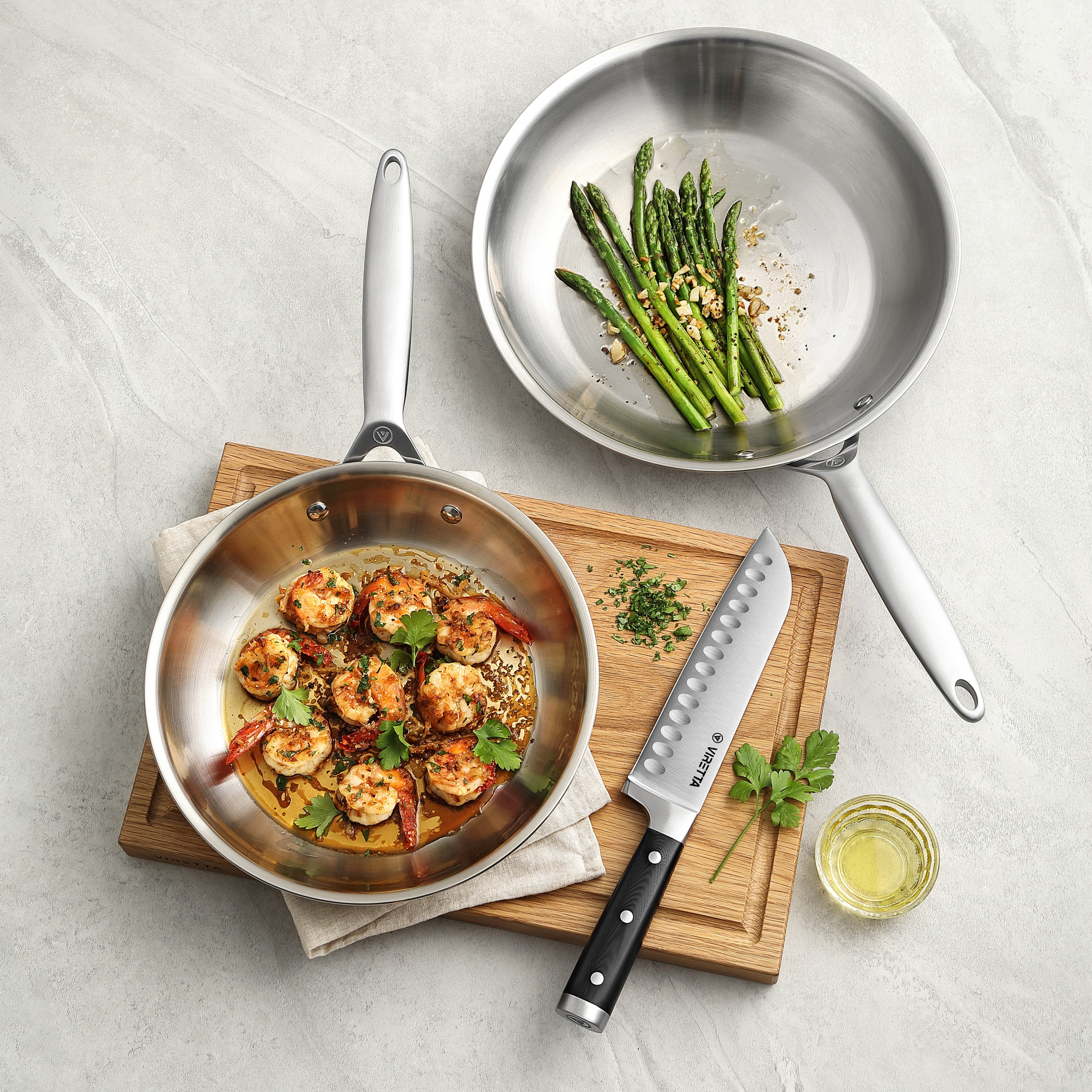 Stegepande – 3-Ply Rustfrit stål