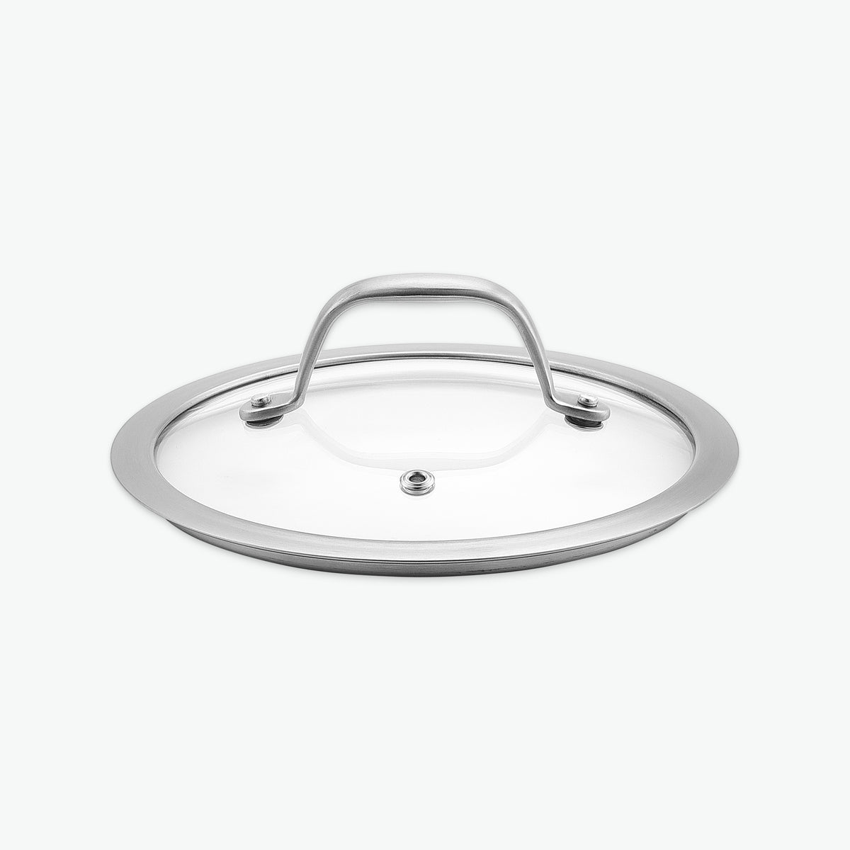 Glaslåg til 3-Ply-serien, Ø18 cm, set skråt forfra