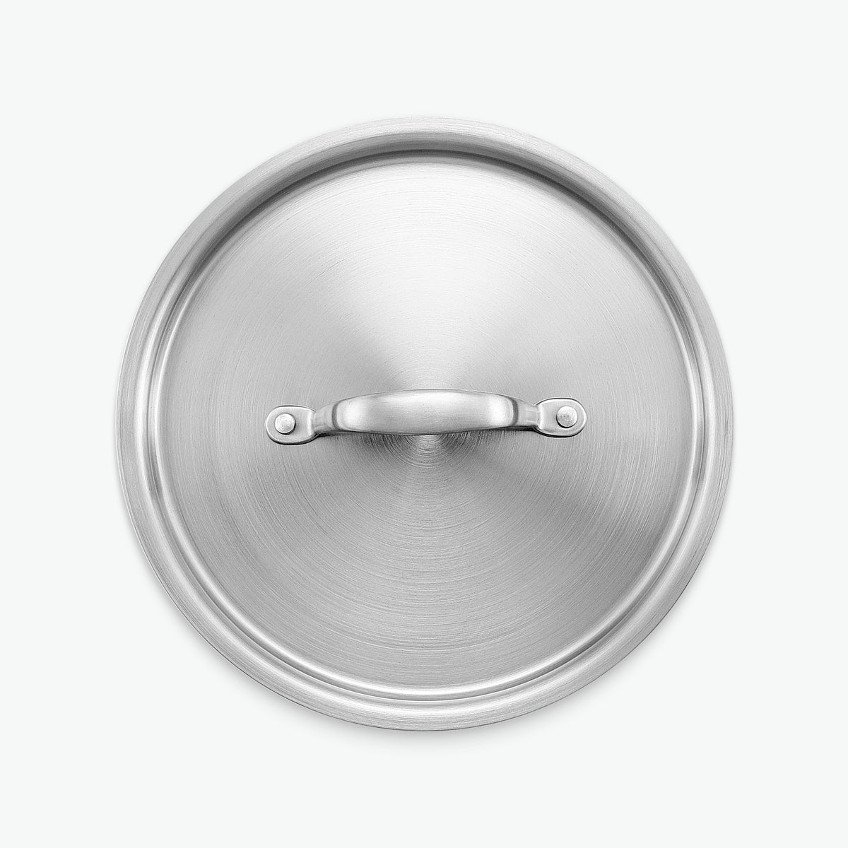Låg i rustfrit stål til 3-Ply-serien, Ø20 cm, set ovenfra