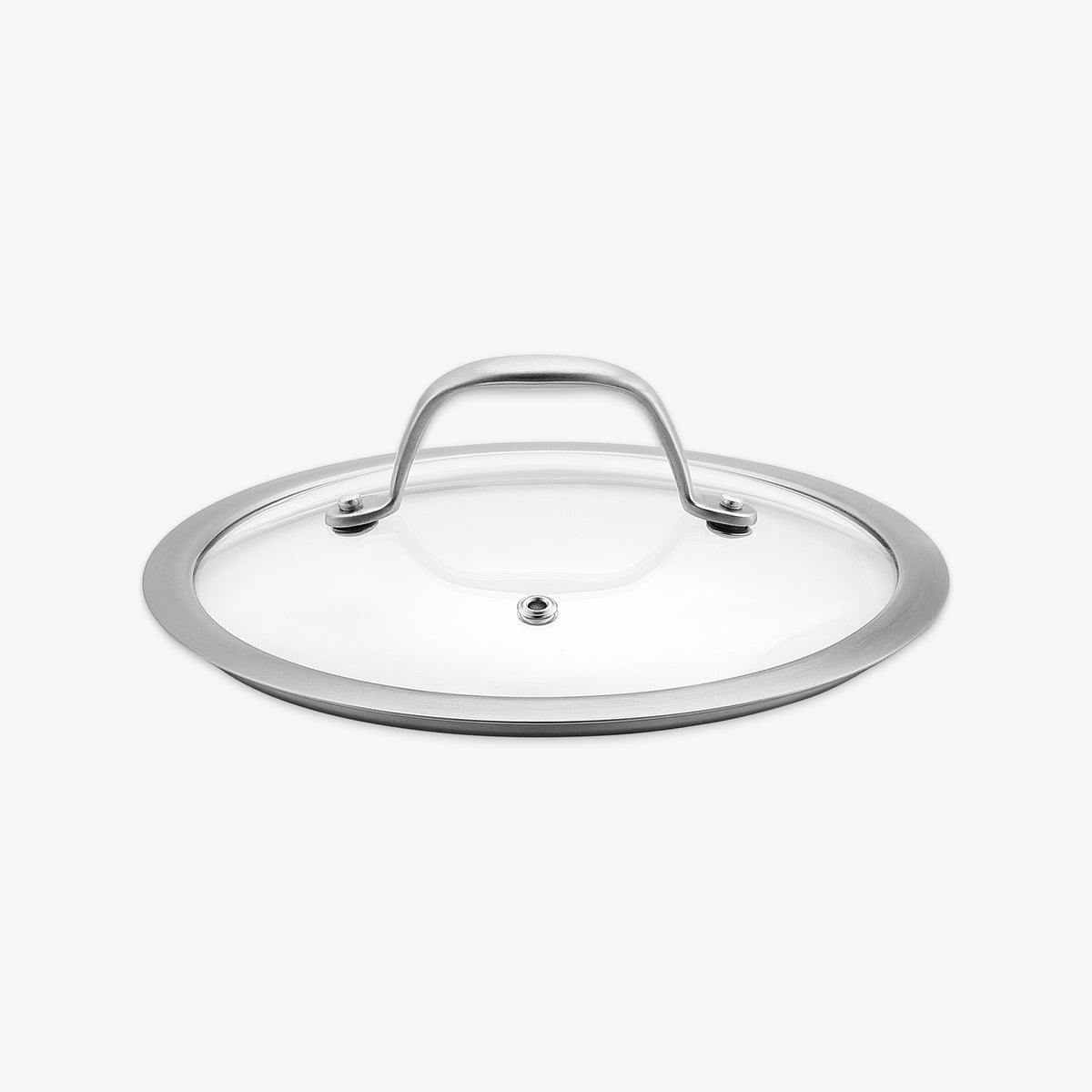 Glaslåg til 3-Ply-serien, Ø20 cm, set skråt forfra