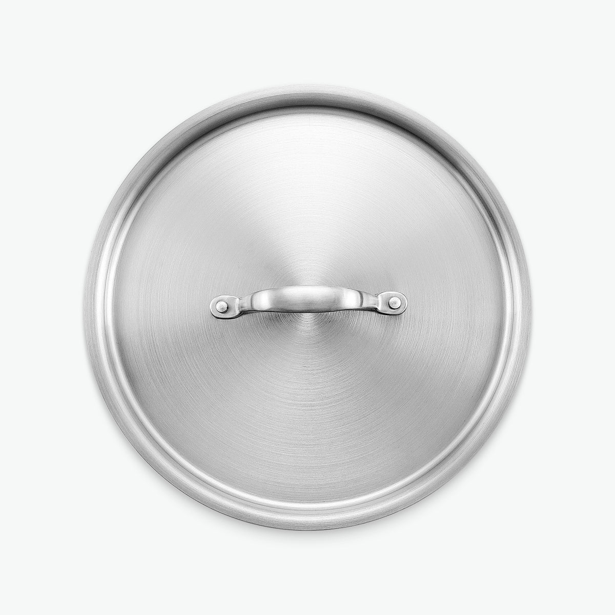 Låg i rustfrit stål til 3-Ply-serien, Ø24 cm, set ovenfra