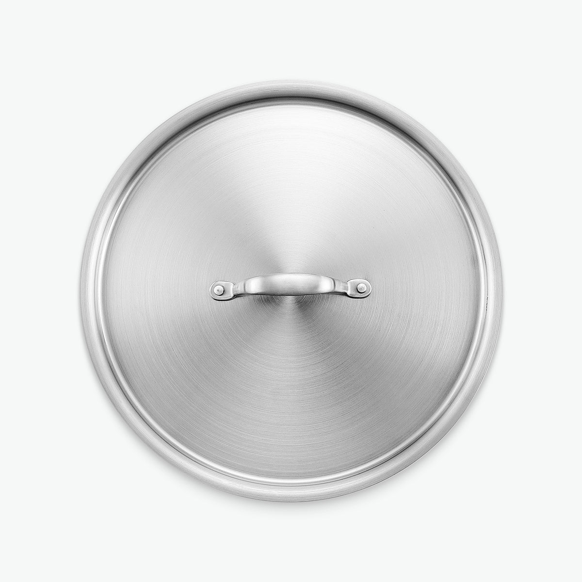 Låg i rustfrit stål til 3-Ply-serien, Ø28 cm, set ovenfra
