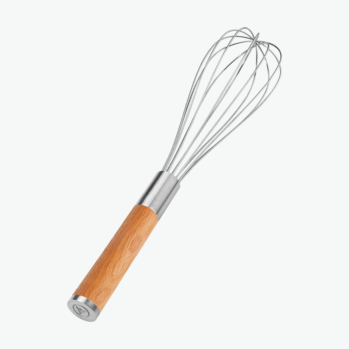 Piskeris på 31 cm med greb i eg, set skråt
