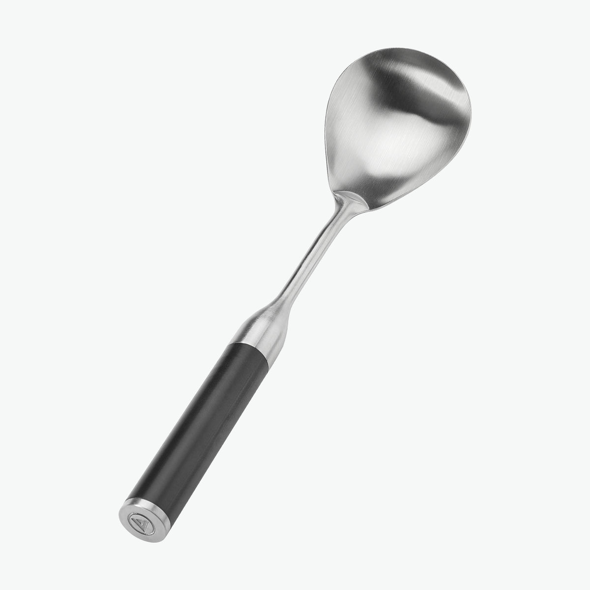 Serveringsske med greb i G-10, set skråt