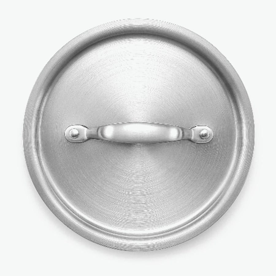 Låg i rustfrit stål Ø16 cm til 3-Ply og 5-Ply, set ovenfra