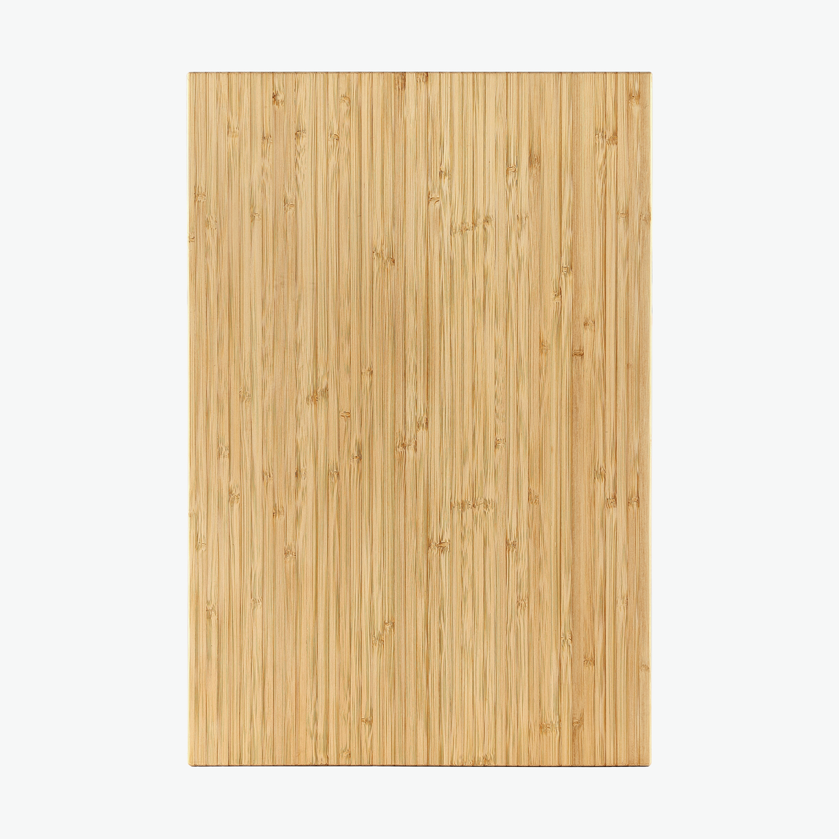 Skærebræt i bambus, stor (45 × 30 cm), set ovenfra
