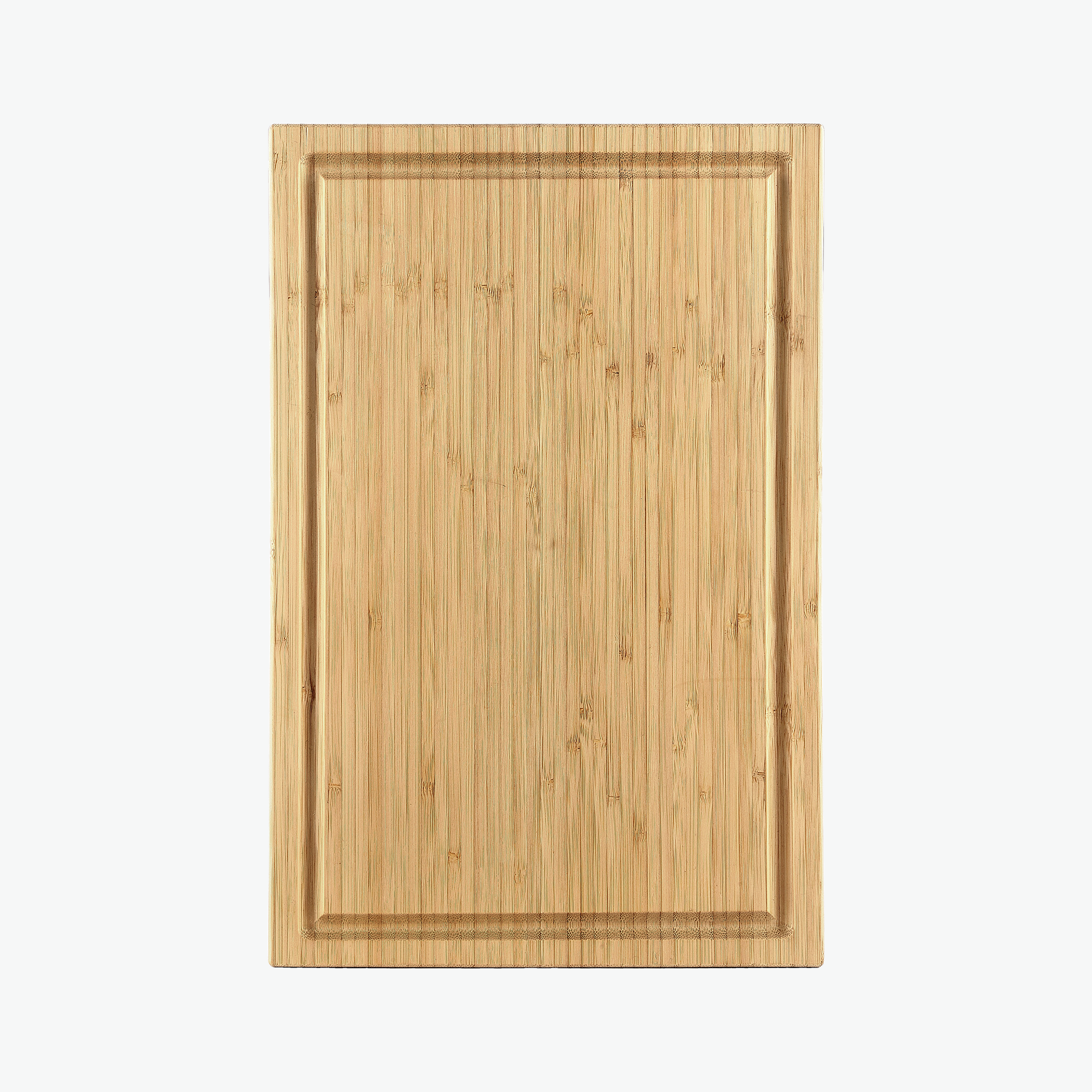 Skærebræt med saft­rille – Bambus