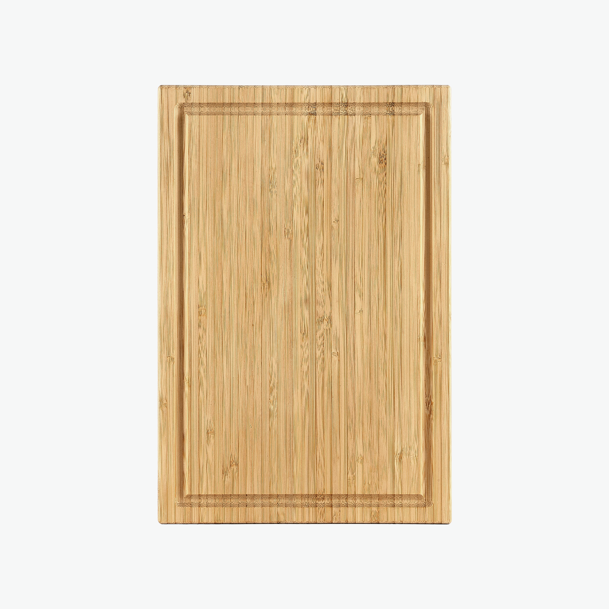 Skærebræt med saft­rille – Bambus