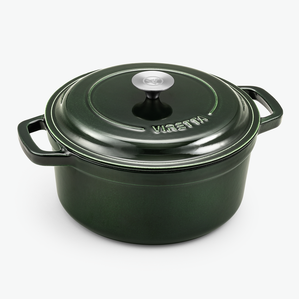 Emaljeret støbejernsgryde – Ø26 cm, 5 liter