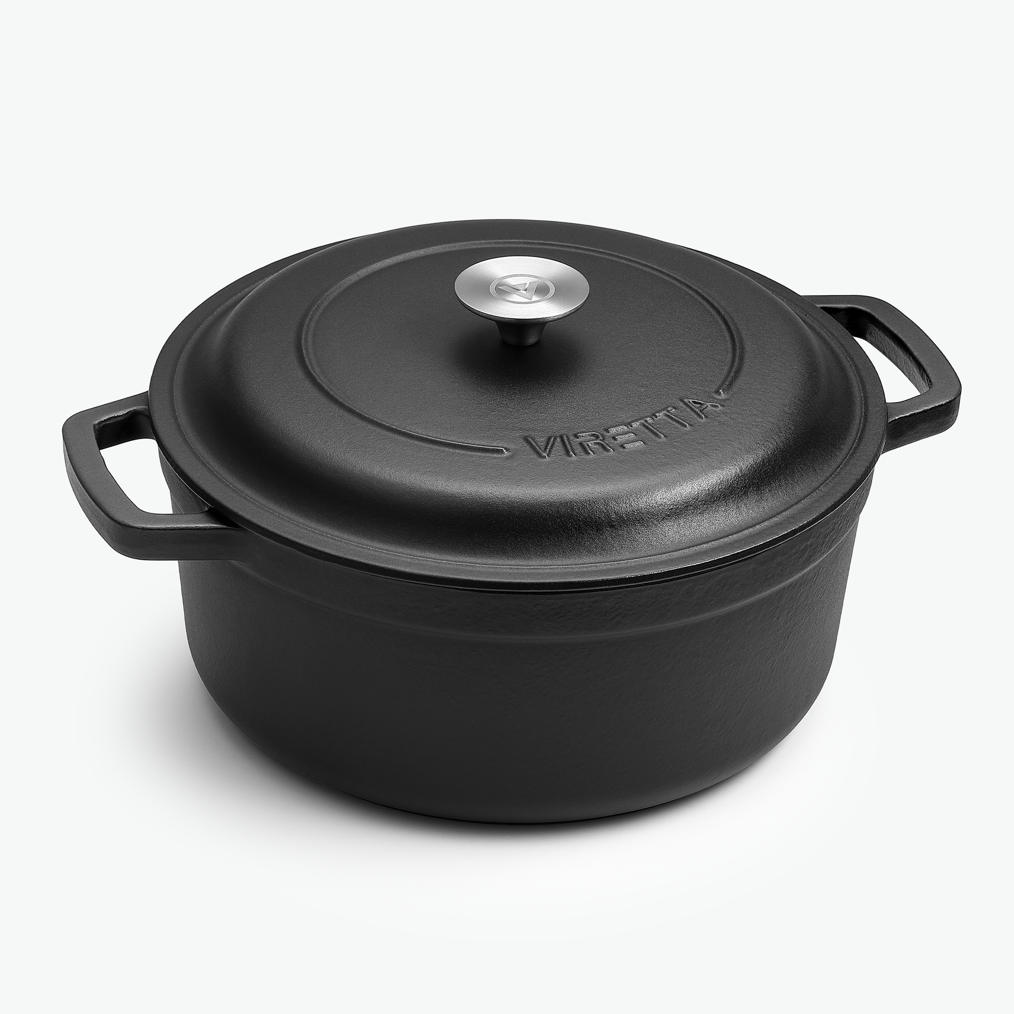 Emaljeret støbejernsgryde – Ø28 cm, 6 liter