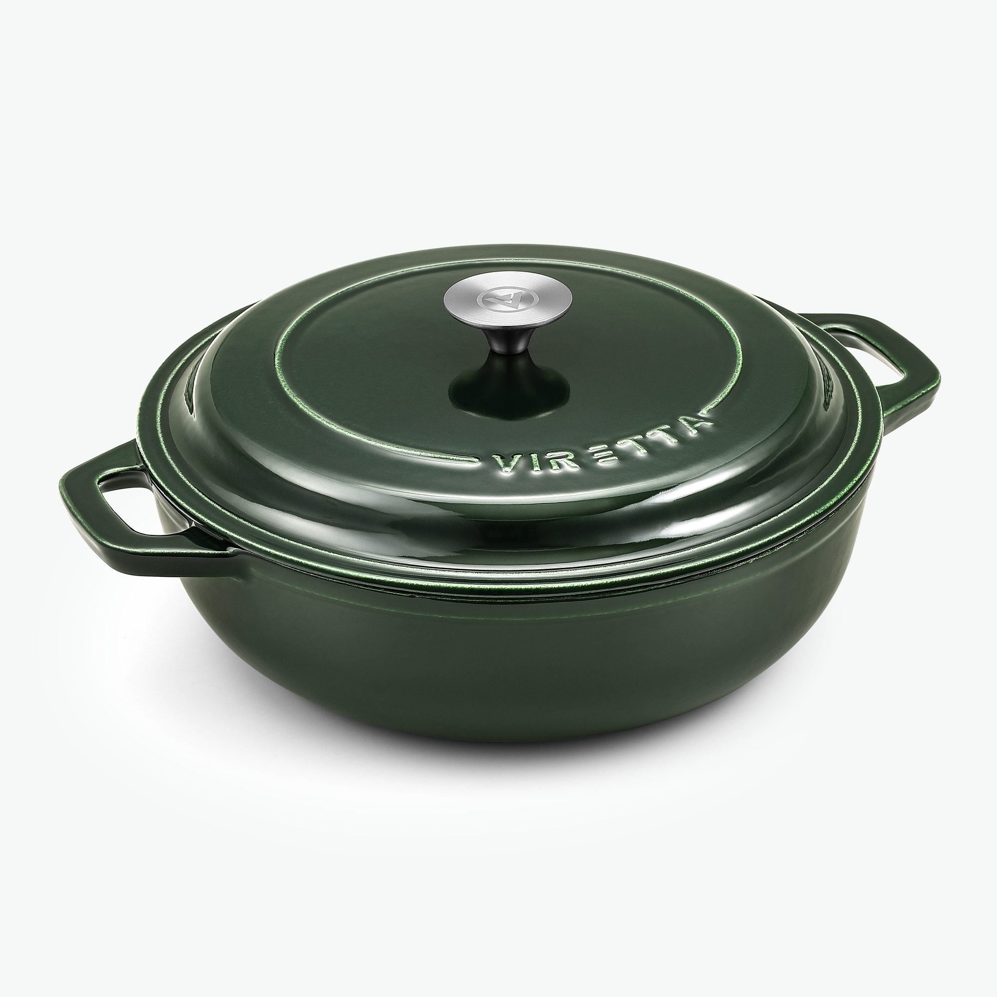 Emaljeret støbejernsgryde – Ø30 cm, 4,8 liter