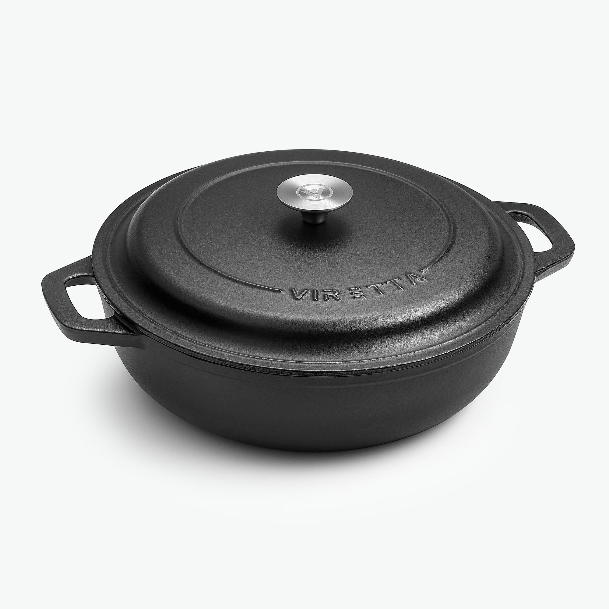 Emaljeret støbejernsgryde – Ø30 cm, 4,8 liter