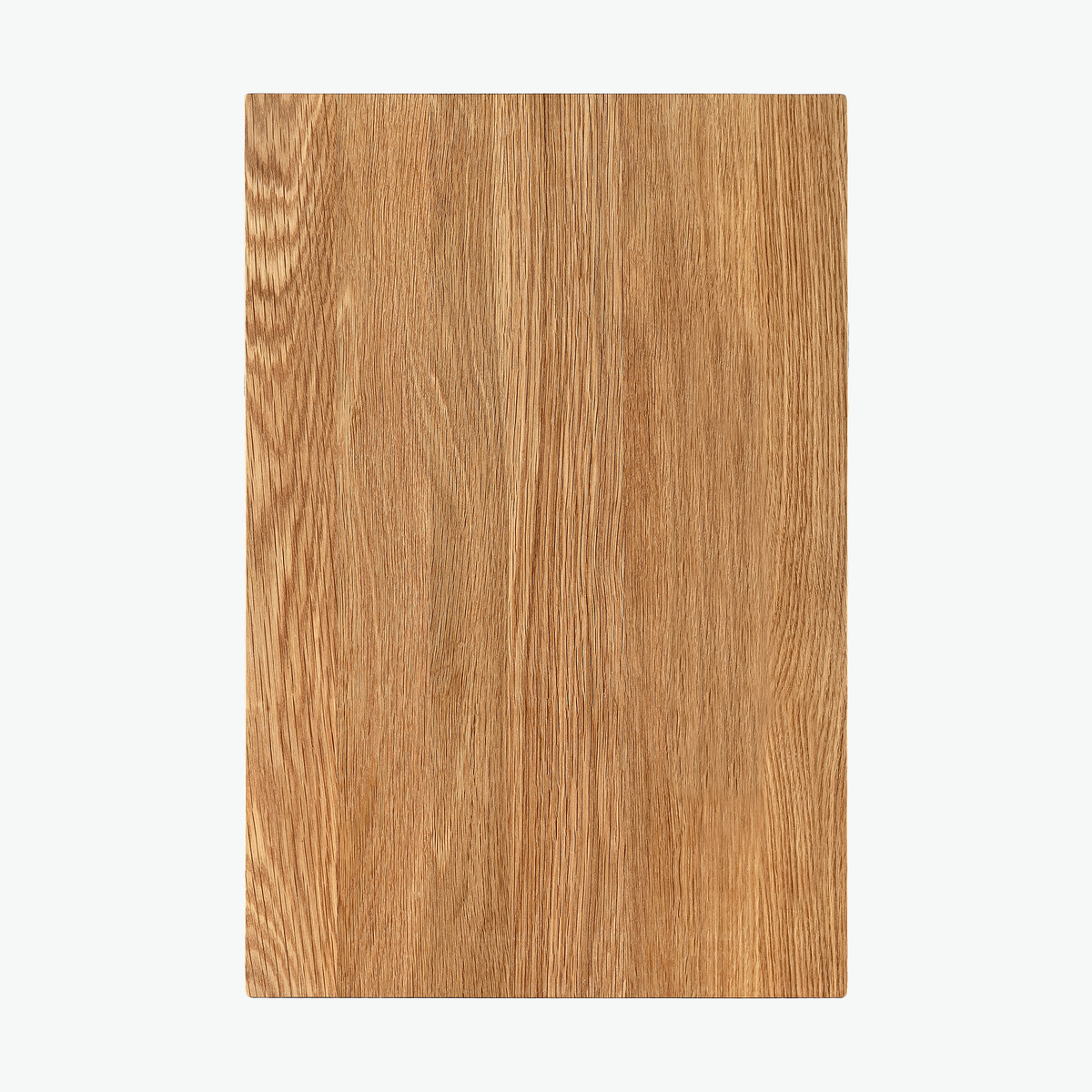 Skærebræt i eg, stor (45 × 30 cm), set ovenfra