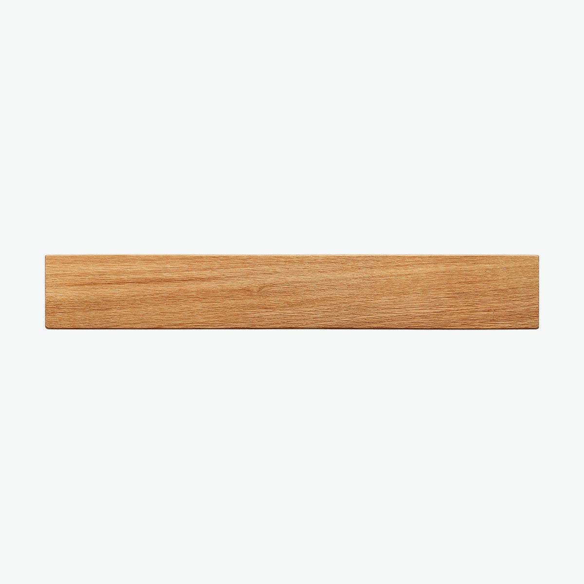 Knivmagnet i eg, 40 cm, set forfra