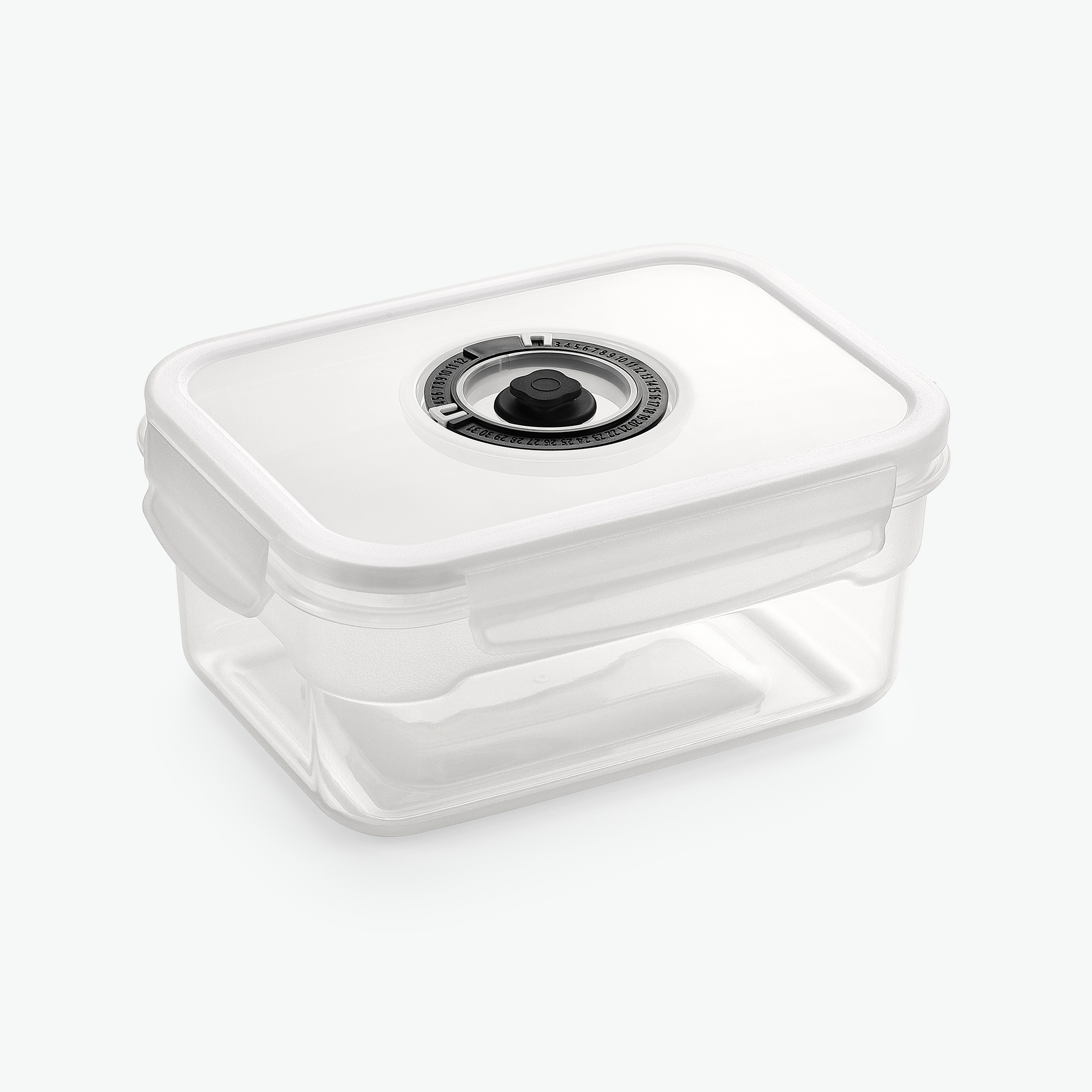 Vakuumbeholder i plast – Rektangulær