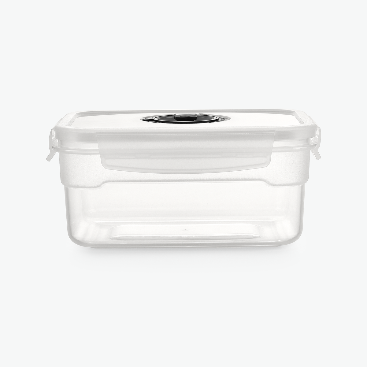 Vakuumbeholder i plast, 1000 ml, set forfra