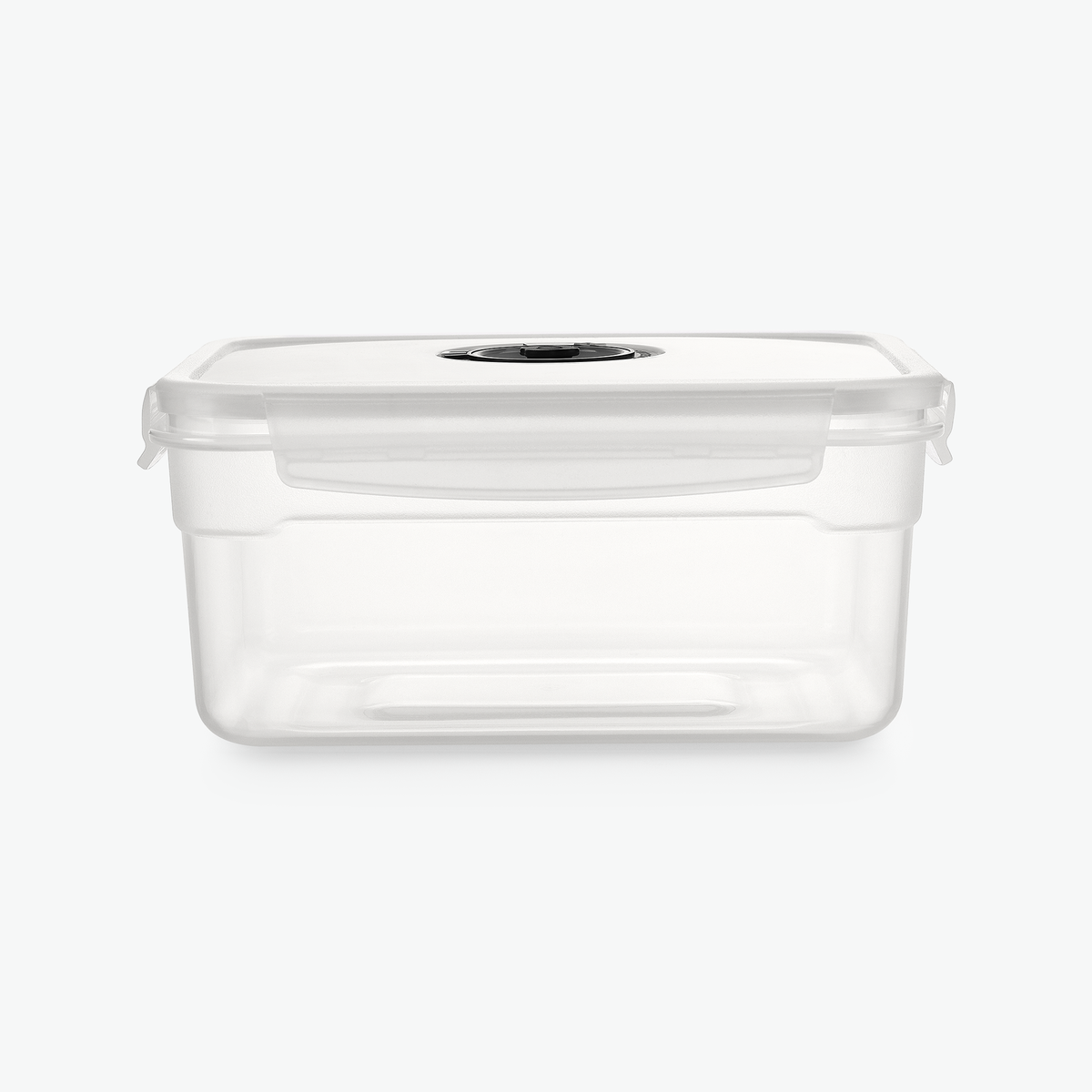 Vakuumbeholder i plast, 2000 ml, set forfra