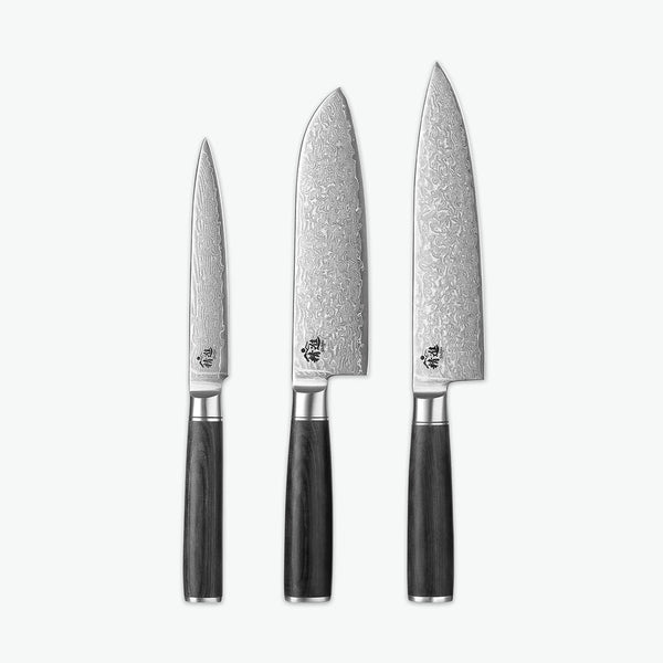 Shōjin Suna knivsæt – Trio med tre knive